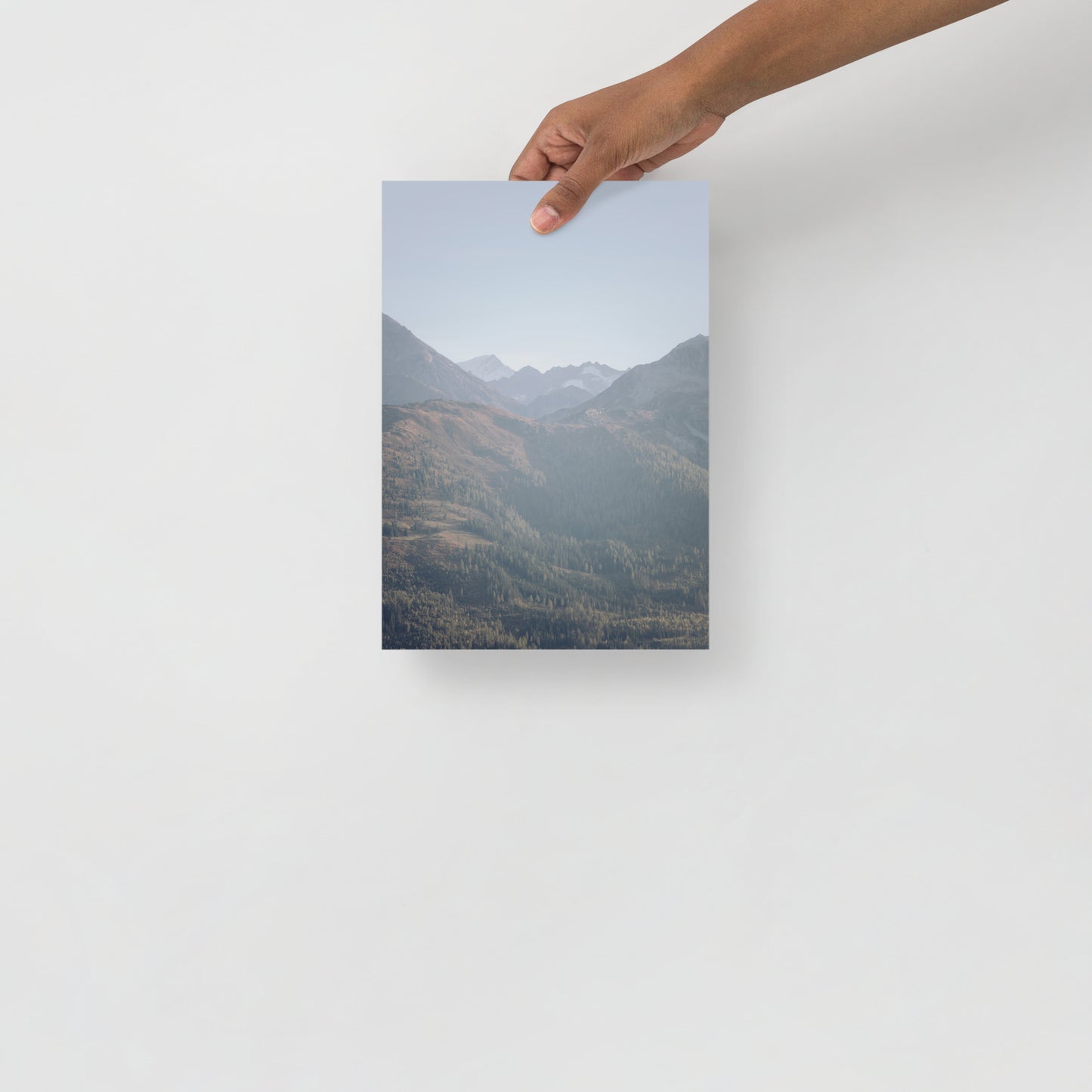 Herbstliche Berglandschaft in Österreich - Poster für eine traumhafte Atmosphäre