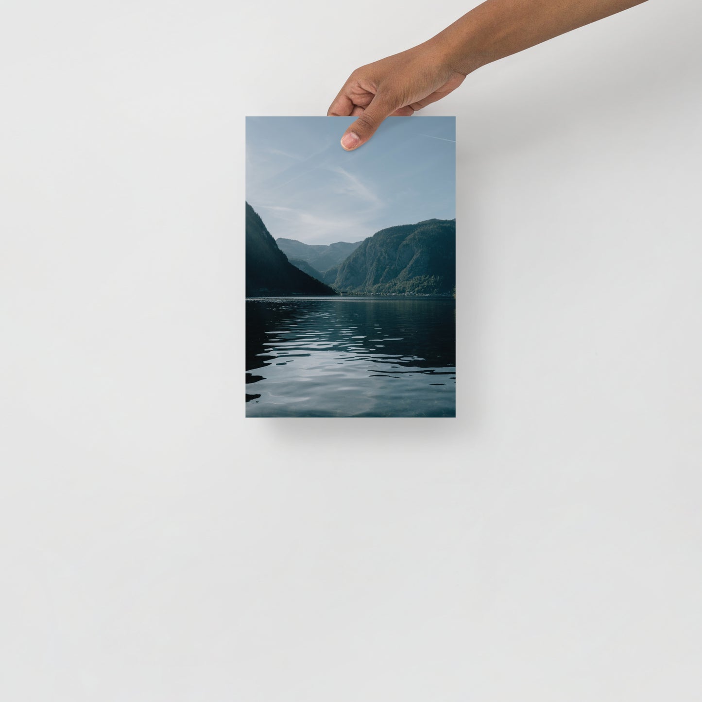 Seeblick Österreich Hochformat