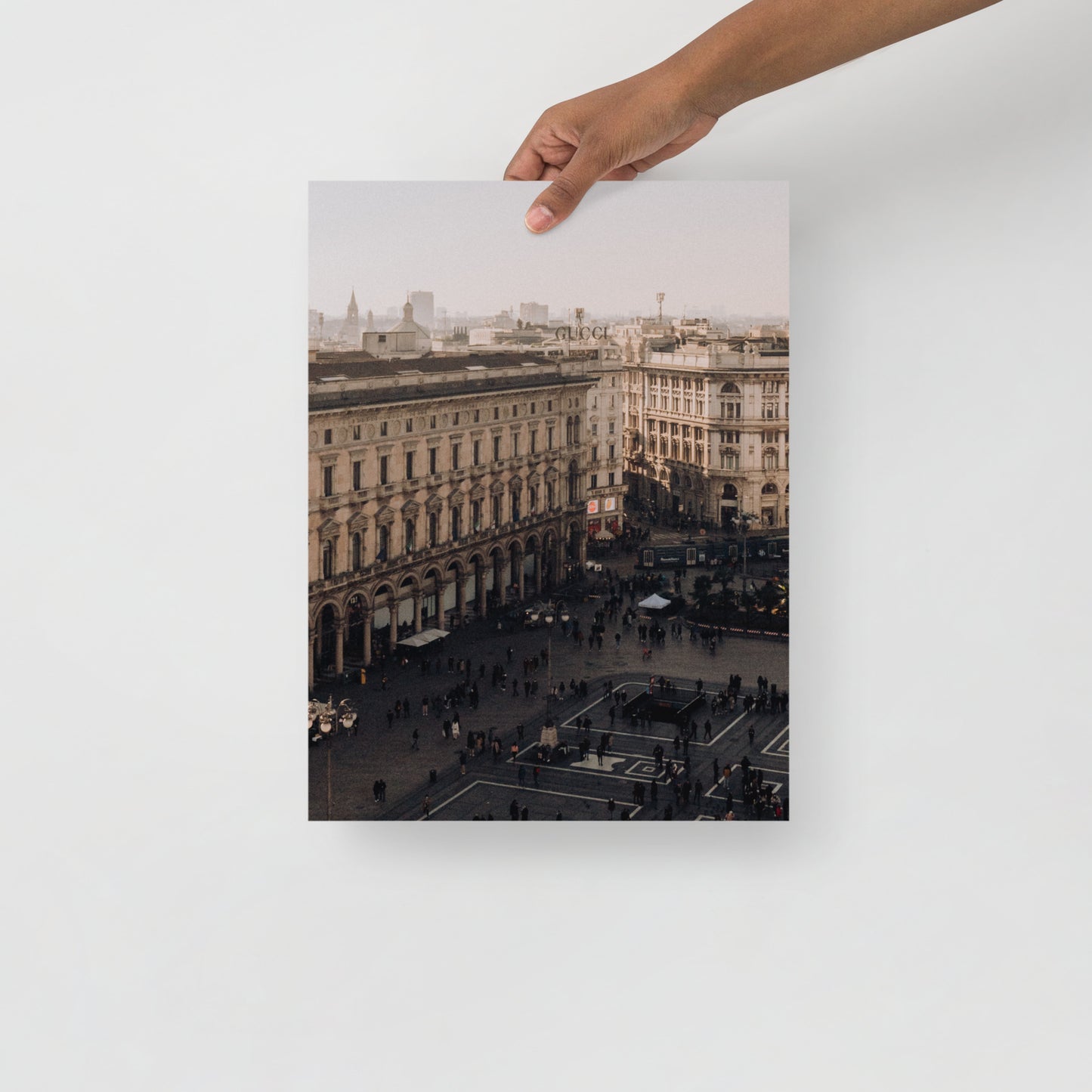 Wandbild Domplatz Mailand I Farbe