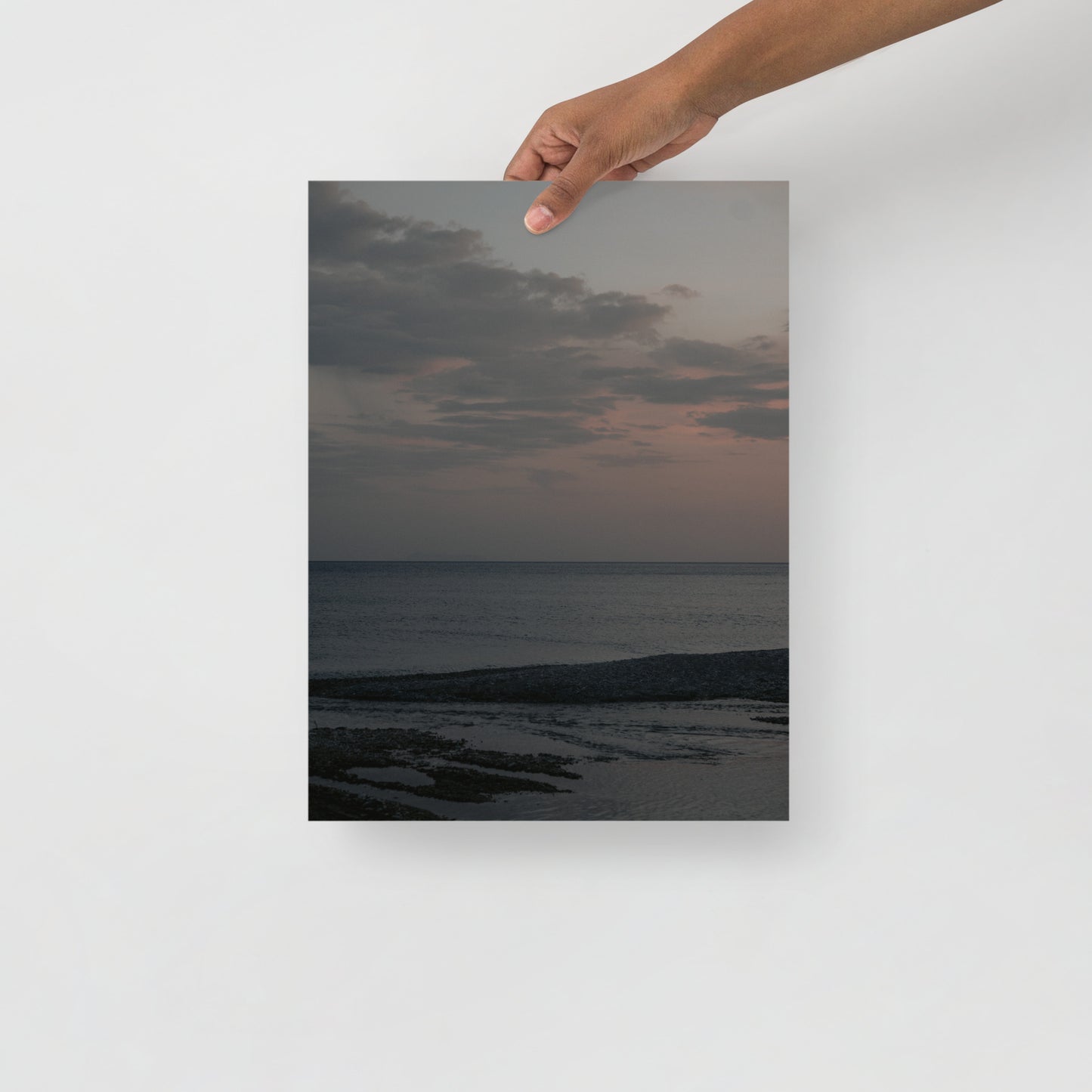 Sonnenuntergang in Albanien - Wandbild II