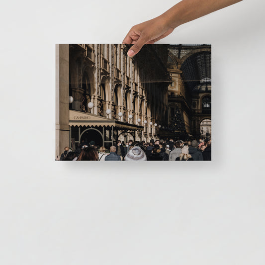 Galleria Vittorio Emanuele II Wandbild Fotografie II