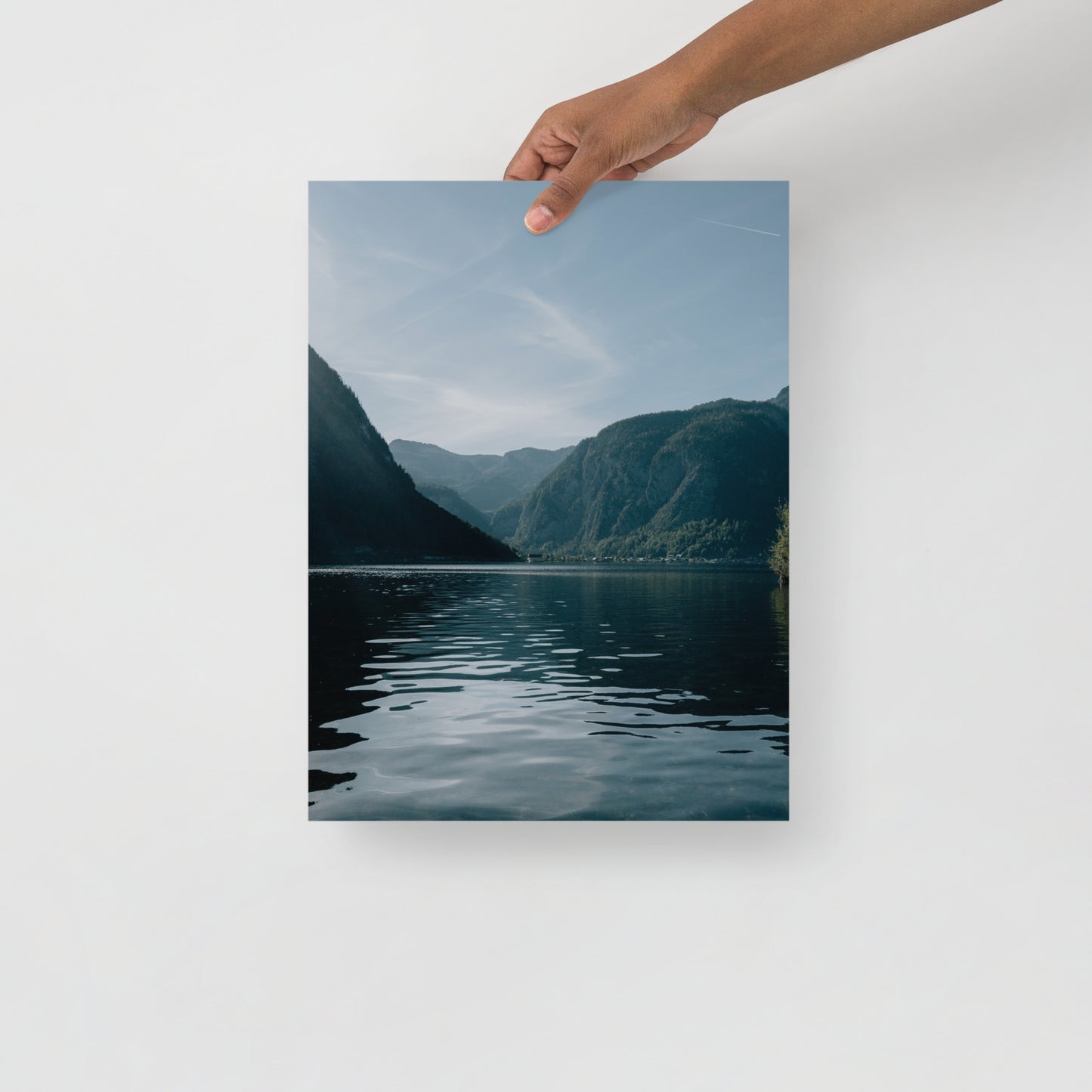 Seeblick Österreich Hochformat
