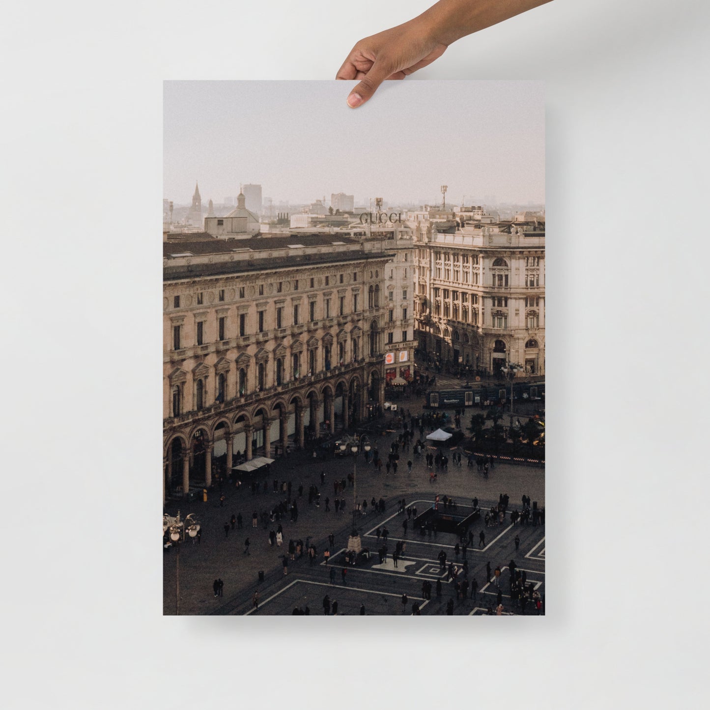 Wandbild Domplatz Mailand I Farbe