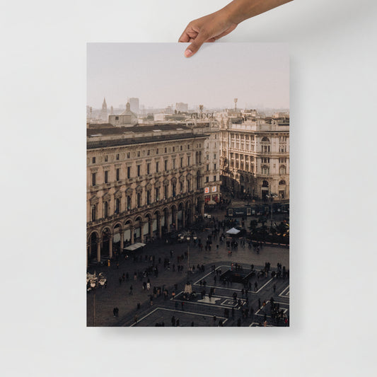 Wandbild Domplatz Mailand I Farbe