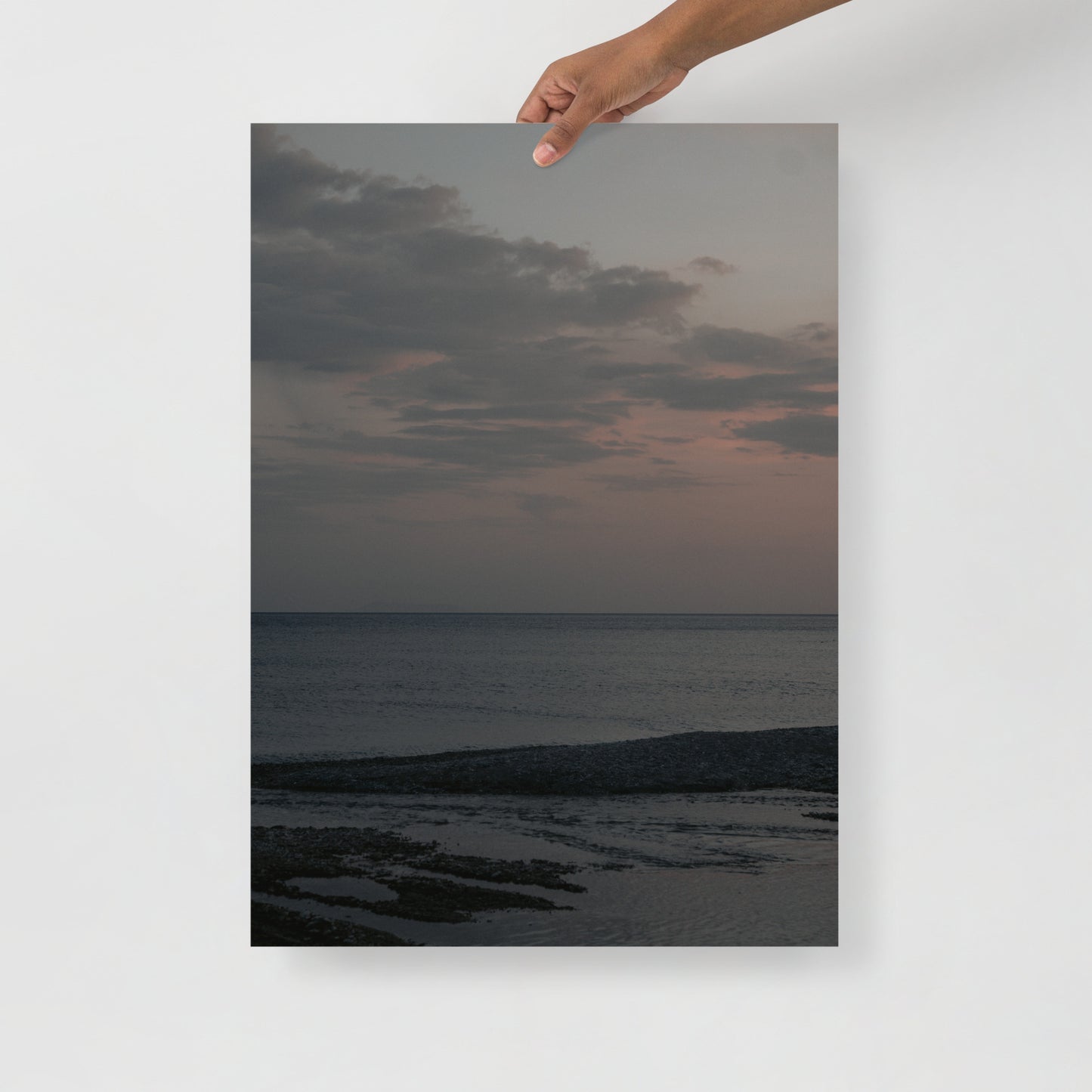 Sonnenuntergang in Albanien - Wandbild II