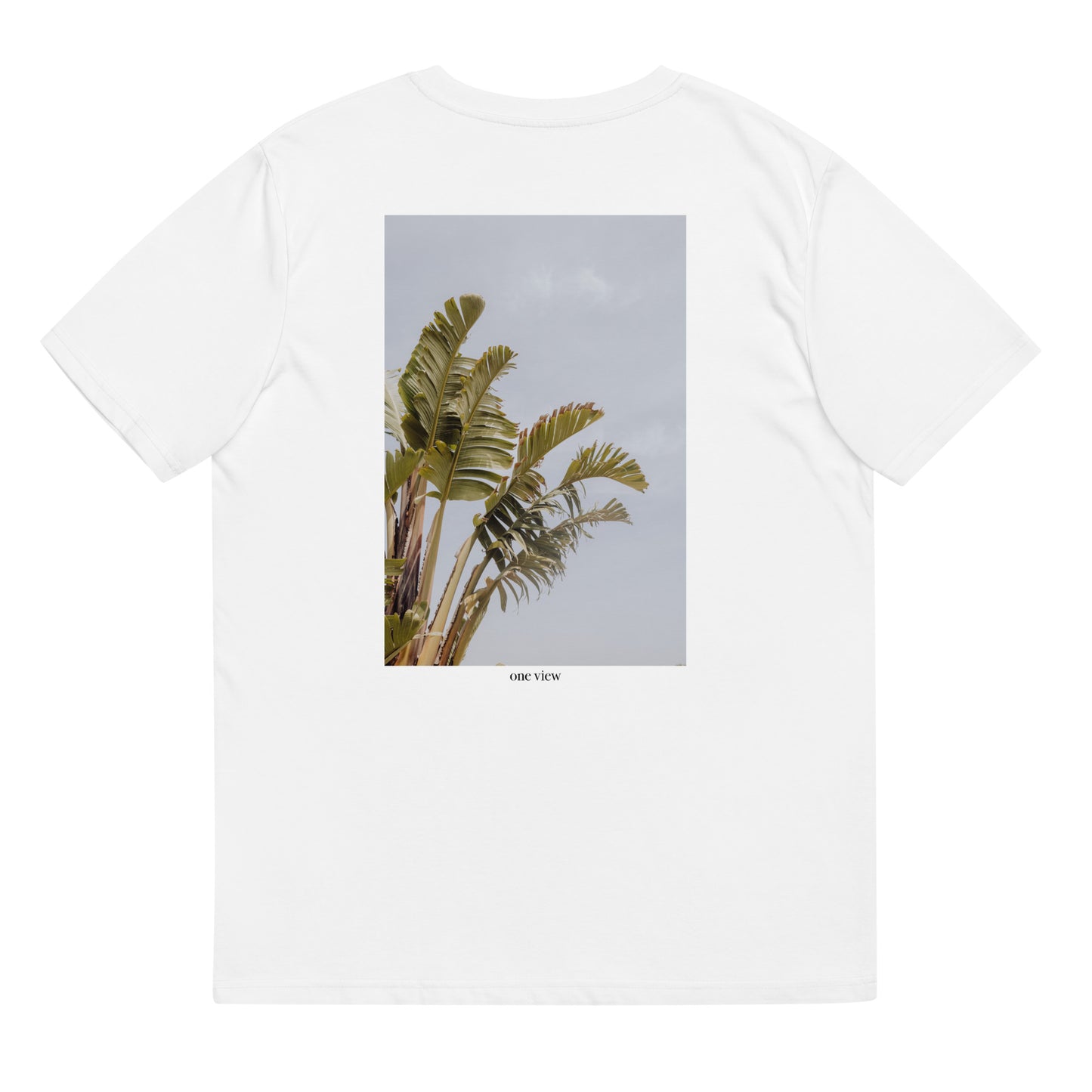 Leaves I Photo Printed T Shirt backside