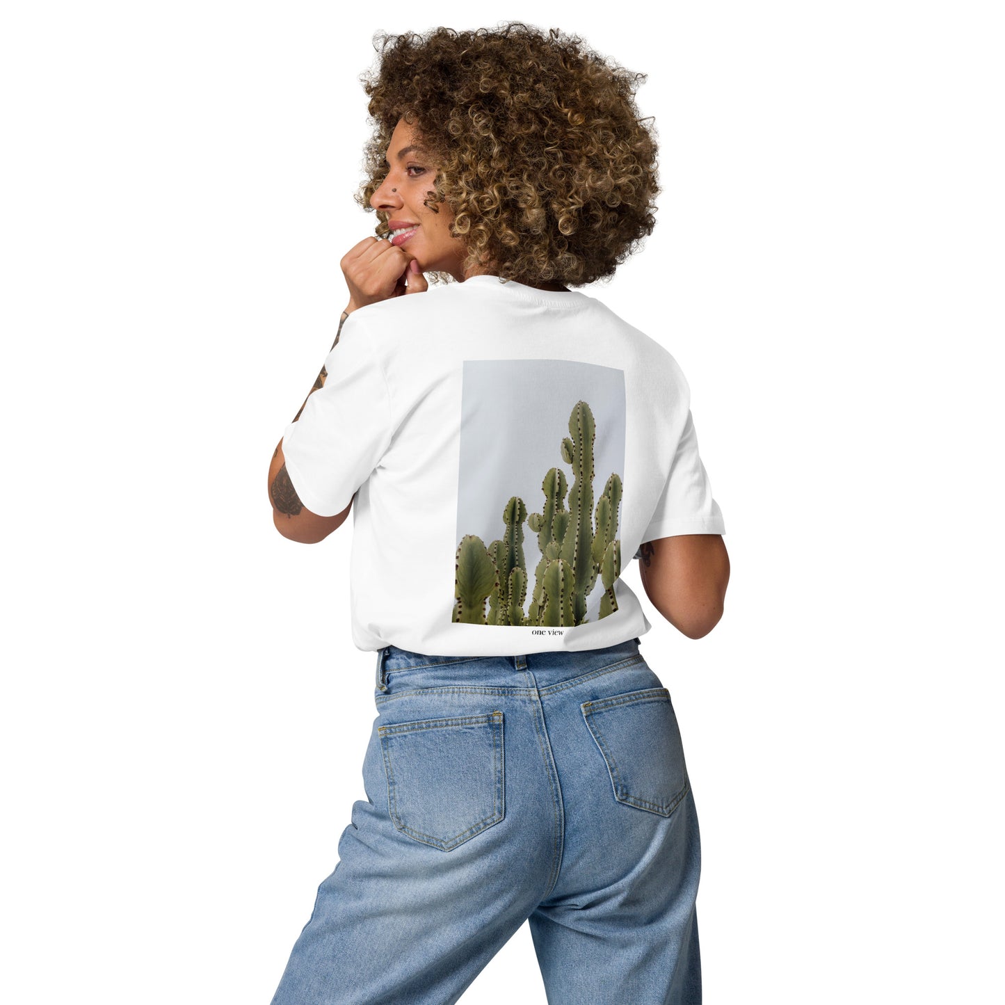 Desert I Photo Printed backside T Shirt