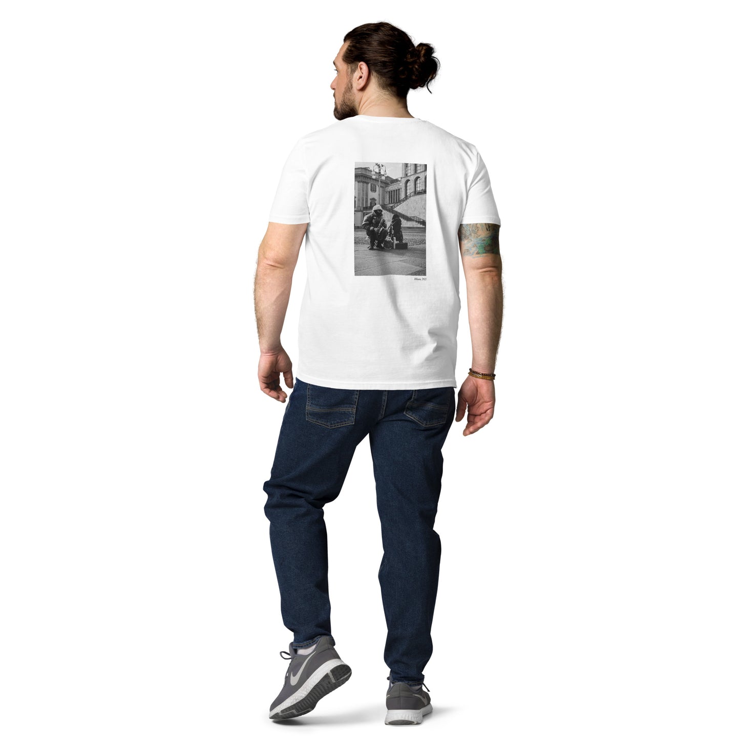 Photo printed T Shirt backside Milano I