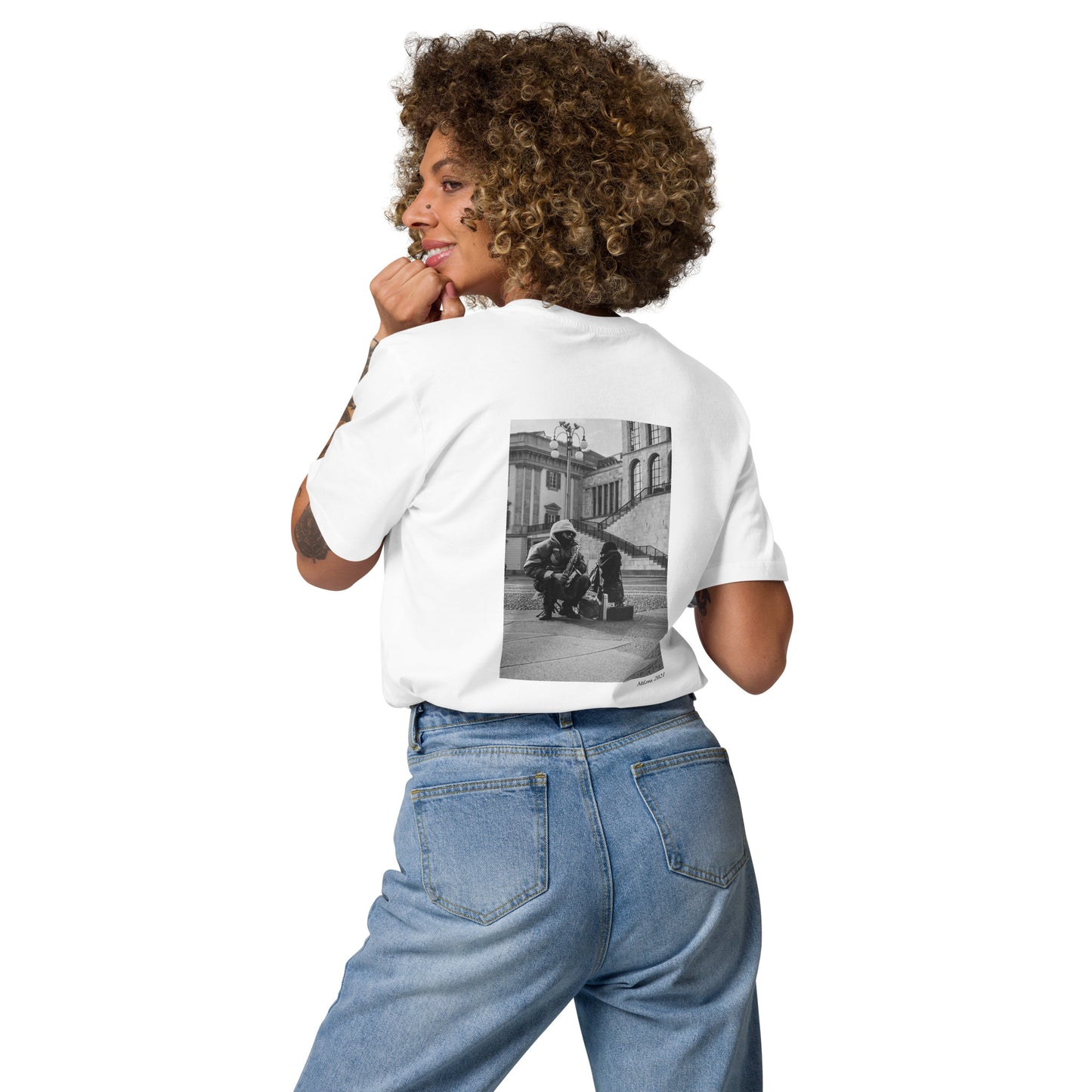 Photo printed T Shirt backside Milano I
