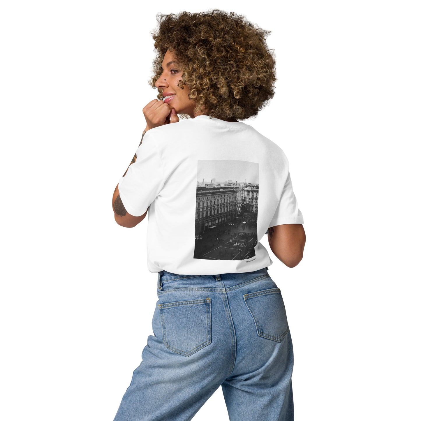 Photo printed T Shirt backside Milano II